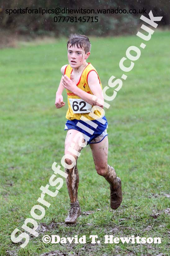 Junior girls Northern Inter Counties Schools Cross Country, Stockton. Photo: David T. Hewitson/Sports for All Pics